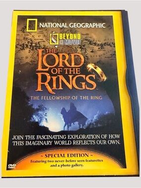 National Geographic The Lord Of The Rings - Fellowship Of The Ring DVD